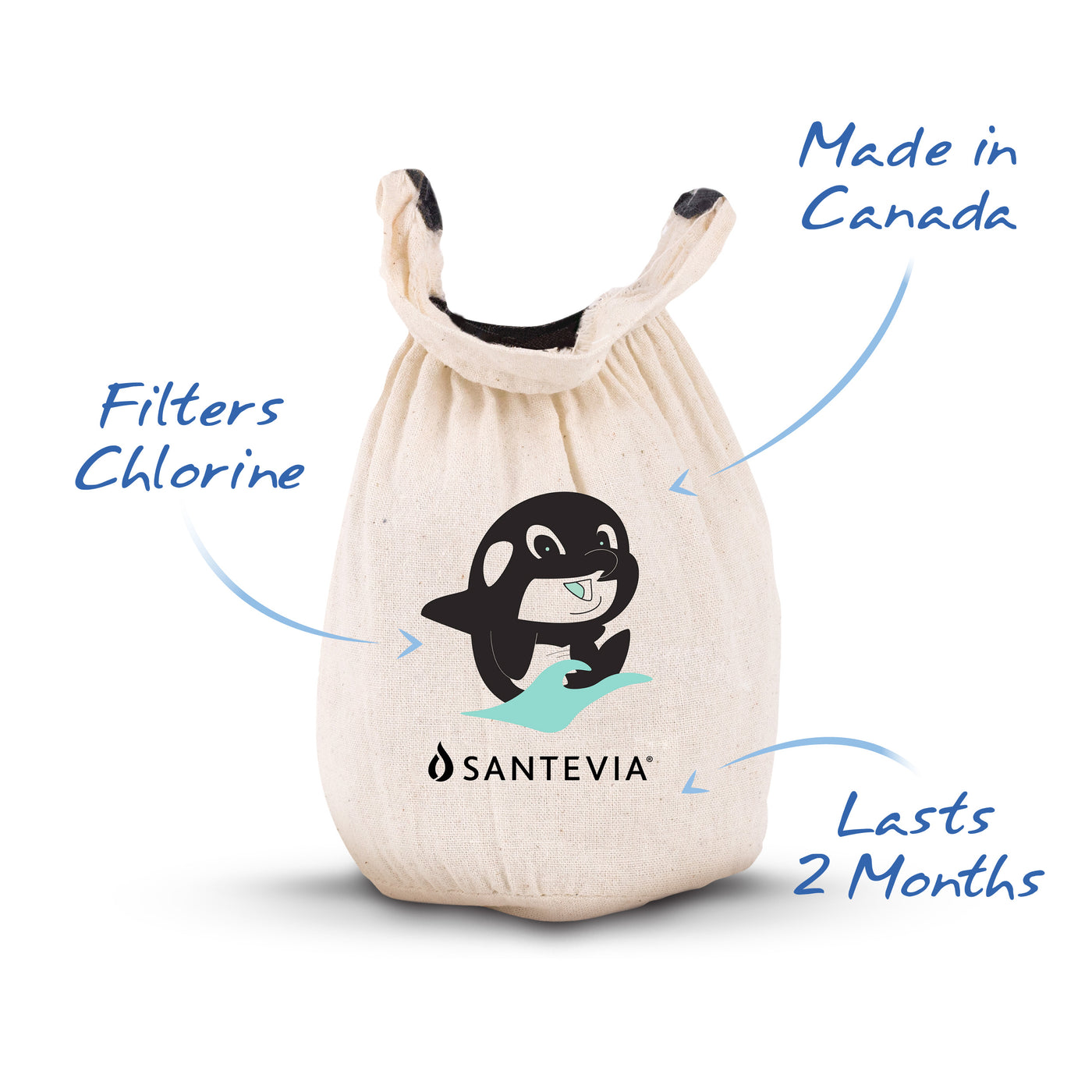 Santevia Bath Filter is Made in Canada, Filters Chlorine, and Lasts 2 Months